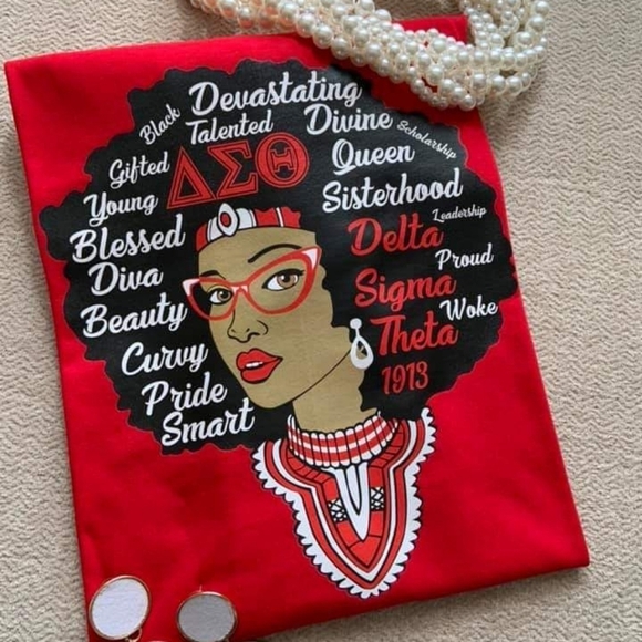 Delta Sorority Tee‎ - Picture 2 of 2